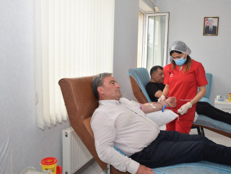 Qubada Talassemiyalı və hemofiliyalı xəstələrə köməklik göstərilməsi məqsədilə qanvermə aksiyası keçirilib.