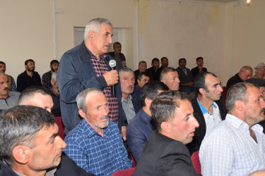 İlqar Mahmudov Susay kəndində vətəndaşların səyyar qəbulunu keçirmişdir.