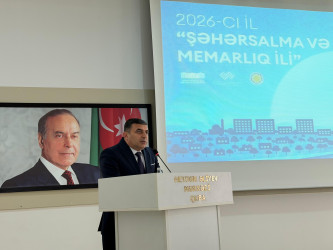 Qubada “Şəhərsalma və Memarlıq İli” ilə əlaqədar tədbir keçirilib.
