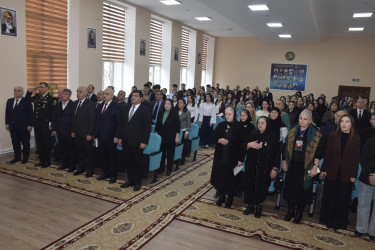 “Vətən üçün şəhid oldum” adlı kitabın təqdimatı keçirilmişdir.