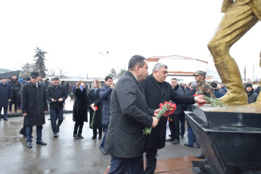 20 Yanvar faciəsinin otuz beşinci ildönümü ilə əlaqədar Quba rayonunda şəhidlərin xatirəsi anılıb.