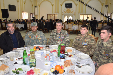 12 Dekabr - Ümummilli Lider Heydər Əliyevin anım günü Qubada ehsan mərasimi təşkil olunub.