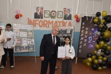 Hikmət Hüseynov adına 4 nömrəli humanitar fənlər təmayüllü məktəb-liseydə “Rəqəmsal Dünya” adlı tədbiri keçirilmişdir.