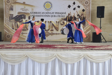 ADPU-nun Quba filialında 31-ci məzun buraxılışı münasibətilə təntənəli mərasim keçirilib.