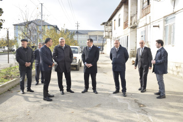Quba Rayon İcra Hakimiyyətinin başçısı İlqar Mahmudov rayonun Zərdabi və Bağbanlı qəsəbələrində olmuşdur.