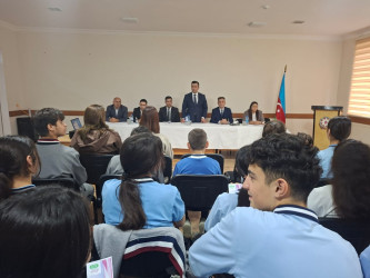 "Uşaqlar arasında sağlam həyat tərzinin təbliği" mövzusunda tədbir keçirilmişdir.