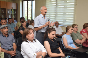 Növbəti səyyar vətəndaş qəbulu Timiryazev kəndində keçirilmişdir.