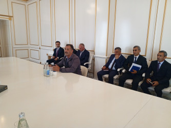 Quba Rayon İcra Hakimiyyətində növbəti vətəndaş qəbulu olub.