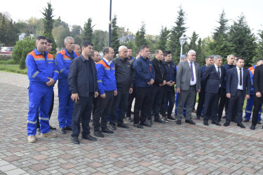 Qubada 20 oktyabr - Azərbaycan energetiklərinin peşə bayramı günü qeyd olunub.