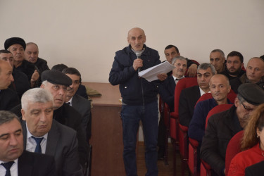 Qəçrəş kəndində növbəti səyyar vətəndaş qəbulu keçirildi.