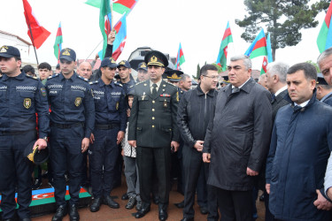 Birinci Qarabağ müharibəsində itkin düşmüş şəhid Elşən Ərzumanovun dəfn mərasimi olub.