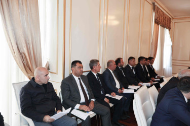 Quba rayonunda qum-çınqıl karxanalarının fəaliyyəti müzakirə olunaraq zəruri işlərə başlanılmışdır.