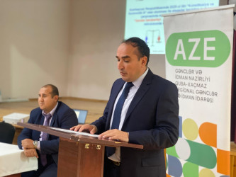 “Gender bərabərliyi: hüquqlarımız, vəzifələrimiz” mövzusunda maarifləndirici görüş keçirilmişdir.