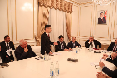 Quba rayonunda bələdiyyə sədrləri ilə işgüzar görüş keçirilib