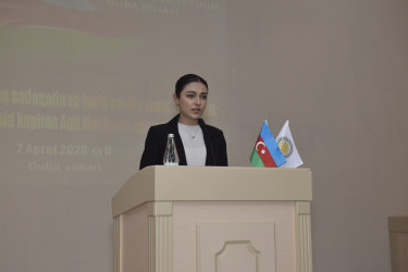 Vətən müharibəsi şəhidi, kapitan Məlikov Aqil Niyaz oğlunun xatirəsinə həsr olunmuş “Vətənə sədaqətin və hərbi şərəfin rəmzi olan həyat: Şəhid kapitan Aqil Məlikovun qəhrəmanlıq yolu” adlı anım tədbiri keçirilmişdir.