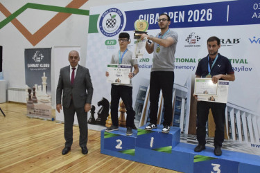 “Quba Open 2026” II Beynəlxalq Şahmat Festivalına yekun vurulub.