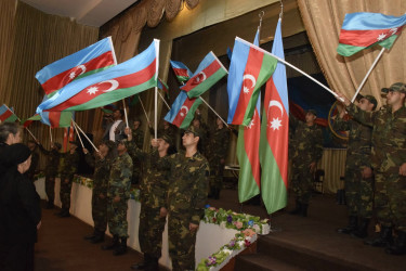 Qubada 20 Sentyabr - Dövlət Suverenliyi Günü münasibətilə tədbir keçirilib.