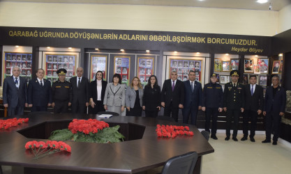 8 Noyabr- Zəfər Günü münasibətilə silsilə tədbirlər davam etdirilir.