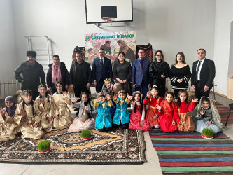 Quba rayonunun İspik kəndində Su çərşənbəsi ilə bağlı bayram tədbiri  keçirilmişdir.