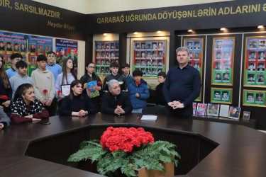 “Vətən uğrunda canından keçənlər” mövzusunda anım tədbiri keçirilmişdir.