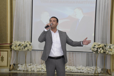 Qubada Yeni Azərbaycan Partiyasının təsis edilməsinin 33-cü ildönümü ilə əlaqədar tədbir keçirilib.
