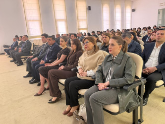 Qubada “Şəhərsalma və Memarlıq İli” ilə əlaqədar tədbir keçirilib.