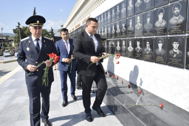 Qubada 20 Sentyabr - Dövlət Suverenliyi Günü münasibətilə tədbir keçirilib.
