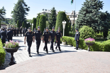 Qubada 2 iyul - Polis işçilərinin peşə bayramı günü qeyd olundu.
