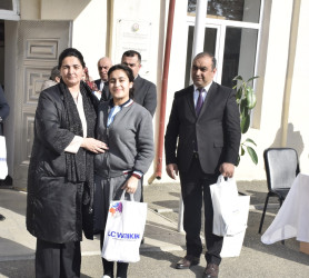 Quba şəhər Ümumi təyinatlı internat tipli ümumtəhsil məktəbində Od çərşənbəsi münasibətilə bayram tədbiri keçirilmişdir.