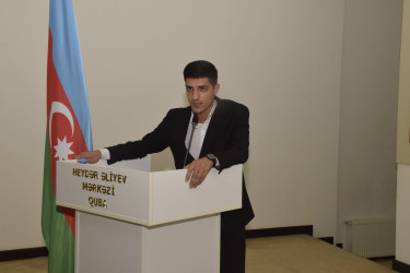 Quba rayonunda 27 Sentyabr - Anım Günü ilə əlaqədar tədbir keçirilib.