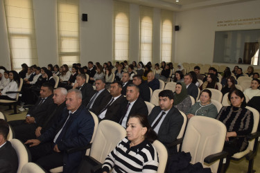 Quba rayonunda “Zorakılığa qarşı susma” adlı tədbir keçirilmişdir.