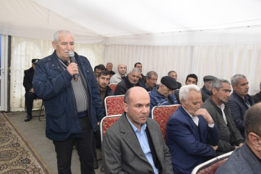Alpan kəndində səyyar vətəndaş qəbulu keçirilib.