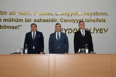 Qubada “Heydər Əliyev irsində vətən, din və milli kimlik” mövzusunda tədbir keçirilib.