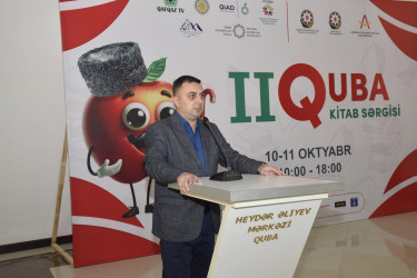 Quba rayon Heydər Əliyev Mərkəzində II Quba Kitab Sərgisinin açılış mərasimi keçirilib.