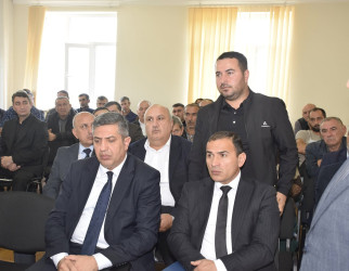 Hacıqaib kəndində sakinlərin müraciətləri yerində dinlənilib.