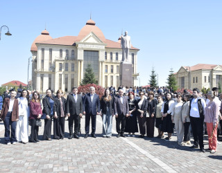 Qubada Ümummilli Lider Heydər Əliyevin anadan olmasının 103-cü ildönümü qeyd olunub.