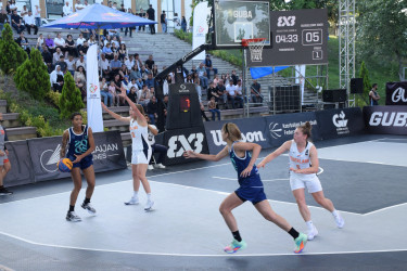 3x3 basketbol üzrə qadınlar arasında Beynəlxalq "3X3 W Series" turnirinin Quba mərhələsinə yekun vurulub.