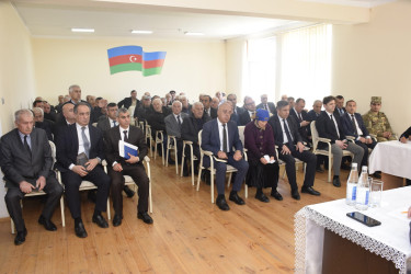 Çartəpə kəndində səyyar vətəndaş qəbulu keçirilib.