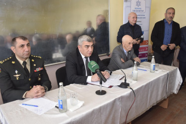 Zərqava kəndində səyyar vətəndaş qəbulu keçirilib.