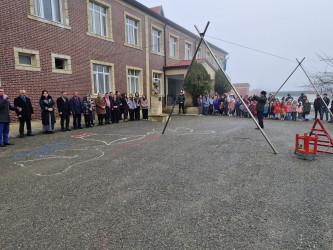 Quba rayonunun İspik kəndində Su çərşənbəsi ilə bağlı bayram tədbiri  keçirilmişdir.