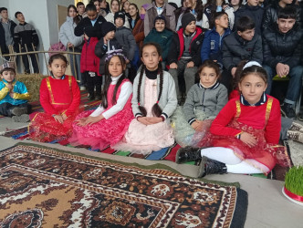 Quba rayonunun İspik kəndində Su çərşənbəsi ilə bağlı bayram tədbiri  keçirilmişdir.