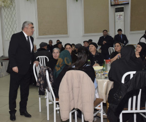 Qubada Ramazan ayı münasibətilə iftar mərasimi təşkil olunub.