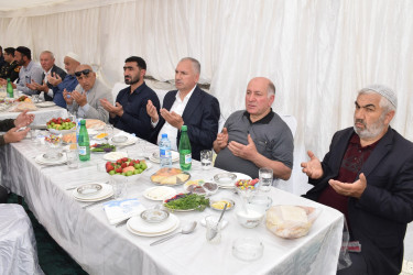 Şəhid Elşən Ərzumanovun üç mərasimi təşkil olunub.