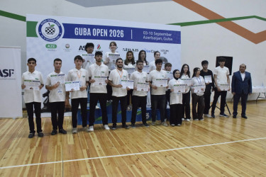 “Quba Open 2026” II Beynəlxalq Şahmat Festivalına yekun vurulub.