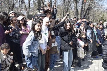 Novruz bayramı münasibətilə Quba şəhərində möhtəşəm ümumrayon tədbiri keçirilib.
