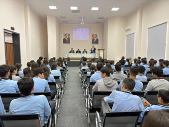 Qubada "Gənclərin sosial mediada təhlükəsizliyi: hüquqi aspektlər və dini radikalizmə qarşı təbliğat” mövzusunda tədbir keçirilib.