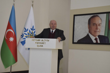 31 Mart - Azərbaycanlıların Soyqırımı Günü ilə əlaqədar Qubada konfrans keçirilib.