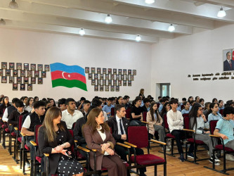 "Gələcəyini qoru, Narkotikə Yox De" adlı maarifləndirici silsilə tədbirlər keçirilmişdir.