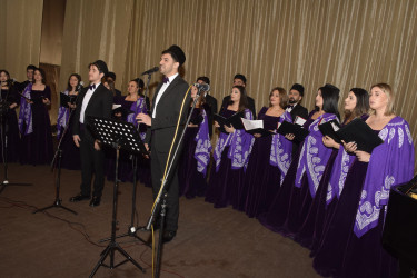 Üzeyir Hacıbəylinin 140 illiyinə həsr olunmuş konsert proqramı keçirilmişdir.