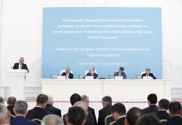 Qubada aqrar sahədə yeni Dövlət Proqramının müzakirəsi ilə bağlı regional müşavirə keçirilib.